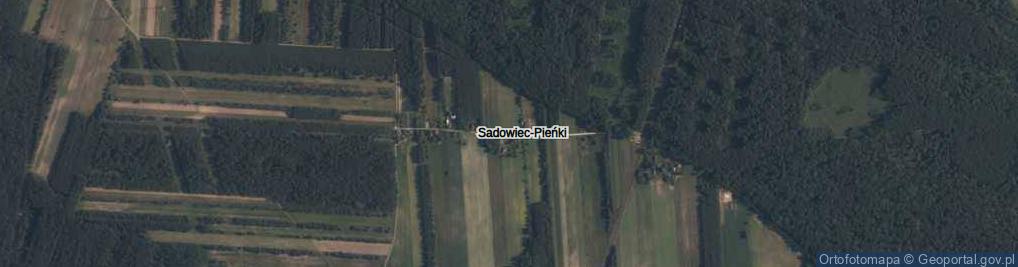 Zdjęcie satelitarne Sadowiec-Pieńki ul.