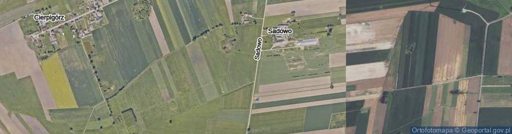 Zdjęcie satelitarne Sadowo ul.