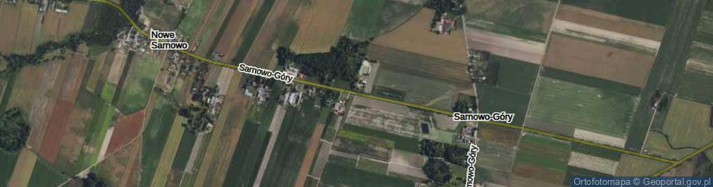 Zdjęcie satelitarne Sarnowo-Góry ul.