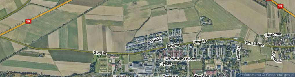 Zdjęcie satelitarne Sadowa ul.