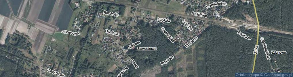 Zdjęcie satelitarne Sadowa ul.