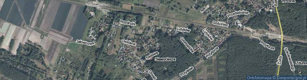 Zdjęcie satelitarne Samopomocy Chłopskiej ul.