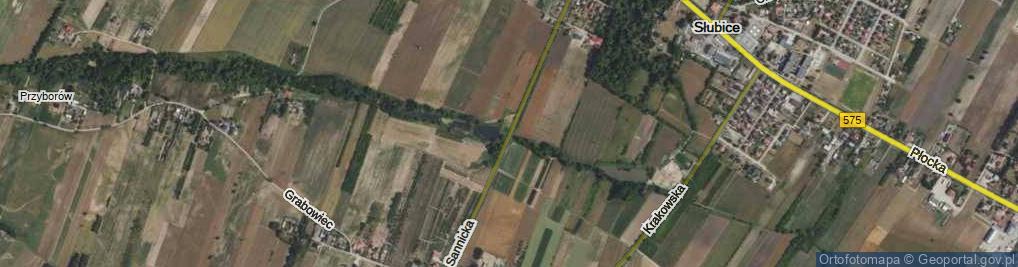 Zdjęcie satelitarne Sannicka ul.