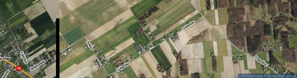 Zdjęcie satelitarne Sadowa ul.