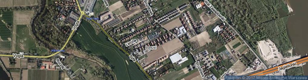 Zdjęcie satelitarne Sady Zawadowskie ul.