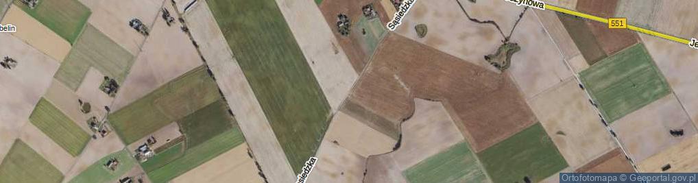 Zdjęcie satelitarne Sąsiedzka ul.