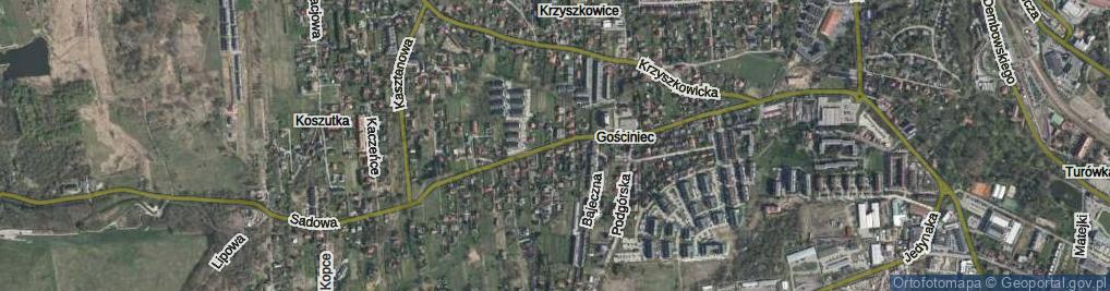 Zdjęcie satelitarne Sadowa ul.