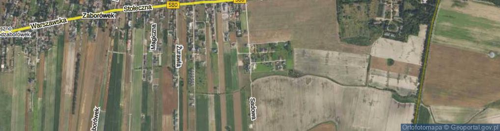 Zdjęcie satelitarne Sadowa ul.