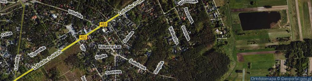 Zdjęcie satelitarne Sandomierska ul.