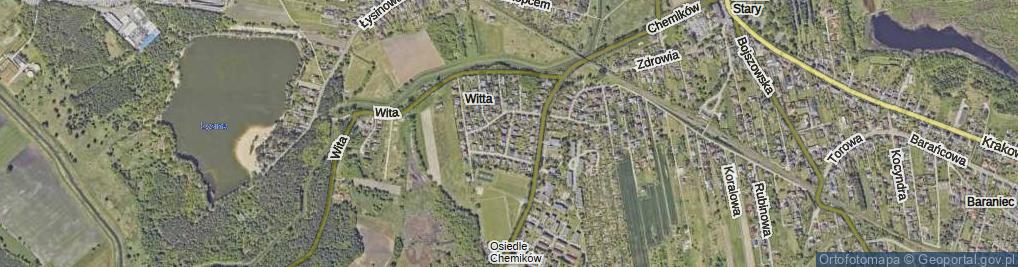 Zdjęcie satelitarne Schillera Leona ul.