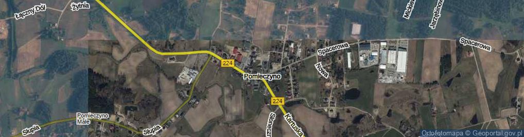 Zdjęcie satelitarne Ścieżka Tadeusza Rogatki, ks. prał. ul.