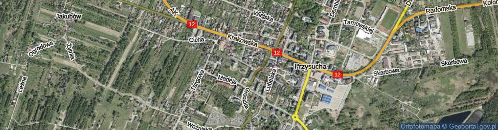Zdjęcie satelitarne Ściegiennego Piotra, ks. ul.