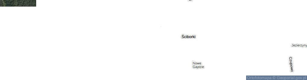 Zdjęcie satelitarne Ściborki ul.