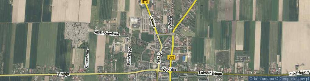 Zdjęcie satelitarne Ściegiennego Piotra, ks. ul.