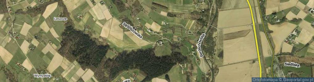 Zdjęcie satelitarne Sędziszowska ul.