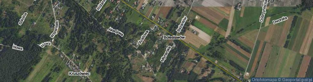 Zdjęcie satelitarne Serdeczna ul.