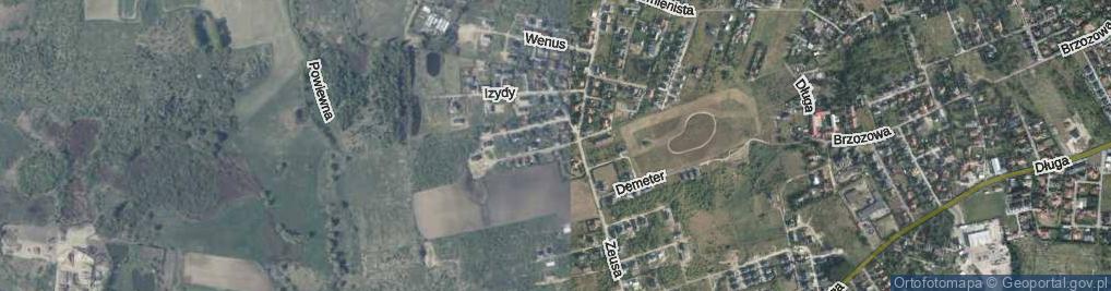 Zdjęcie satelitarne Seleny ul.