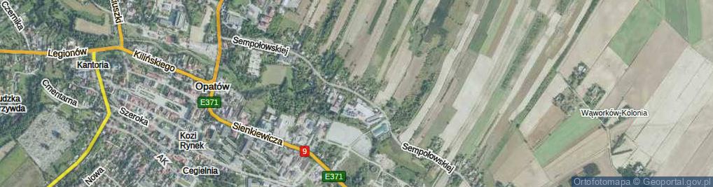 Zdjęcie satelitarne Sempołowskiej Stefanii ul.