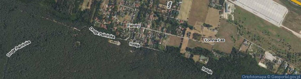 Zdjęcie satelitarne Sejmikowa ul.