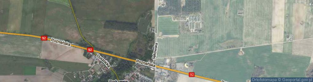 Zdjęcie satelitarne Sękowska ul.