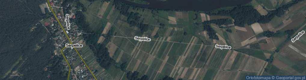 Zdjęcie satelitarne Serpelice ul.