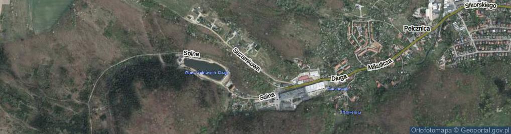 Zdjęcie satelitarne Sezamkowa ul.