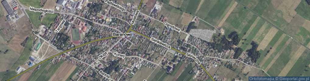 Zdjęcie satelitarne Sienkiewicza Henryka ul.