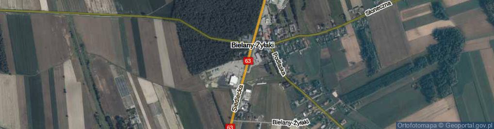 Zdjęcie satelitarne Siedlecka ul.