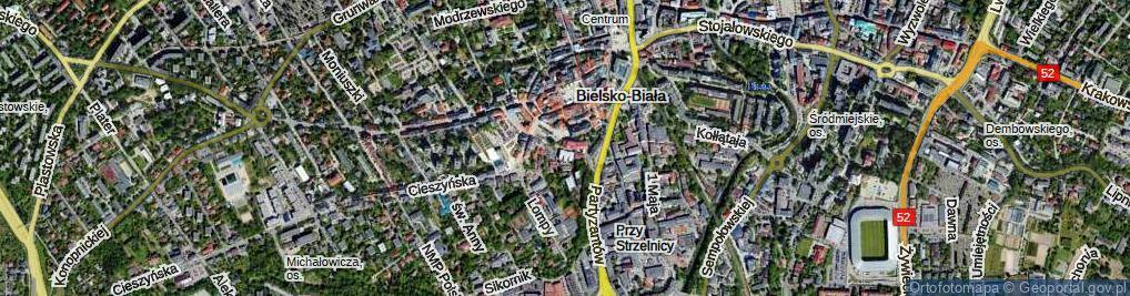 Zdjęcie satelitarne Sikorskiego Władysława, gen. ul.