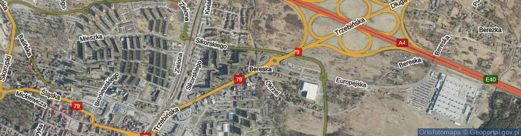 Zdjęcie satelitarne Sikorskiego Władysława, gen. ul.