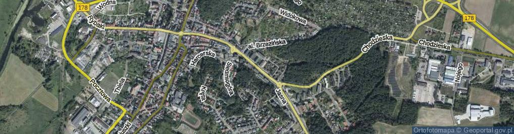 Zdjęcie satelitarne Sikorskiego Władysława, gen. ul.