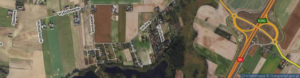 Zdjęcie satelitarne Sitowie ul.