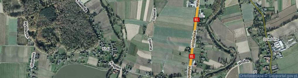 Zdjęcie satelitarne Siewna ul.