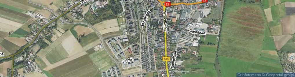 Zdjęcie satelitarne Sikorskiego Władysława, gen. ul.