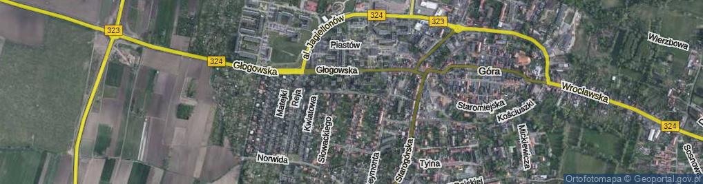 Zdjęcie satelitarne Sikorskiego Władysława, gen. ul.