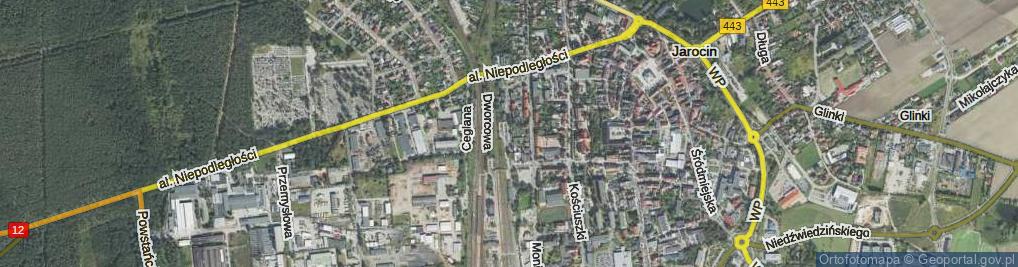 Zdjęcie satelitarne Sienkiewicza Henryka ul.