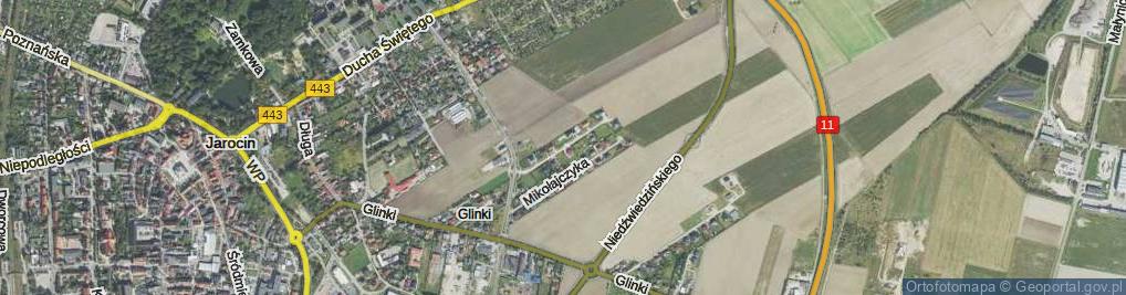 Zdjęcie satelitarne Sikorskiego Władysława, gen. ul.