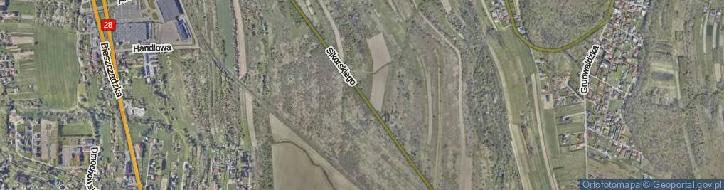 Zdjęcie satelitarne Sikorskiego Władysława, gen. ul.