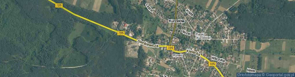 Zdjęcie satelitarne Sienkiewicza Henryka ul.