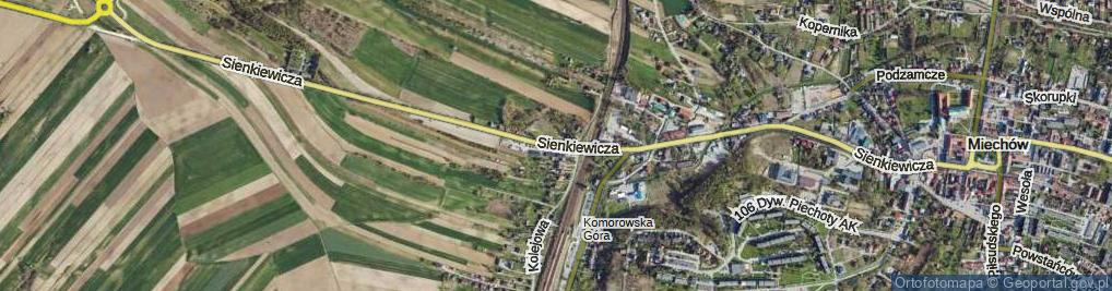 Zdjęcie satelitarne Sienkiewicza Henryka ul.
