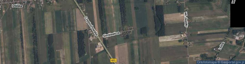 Zdjęcie satelitarne Sienkiewicza Henryka ul.