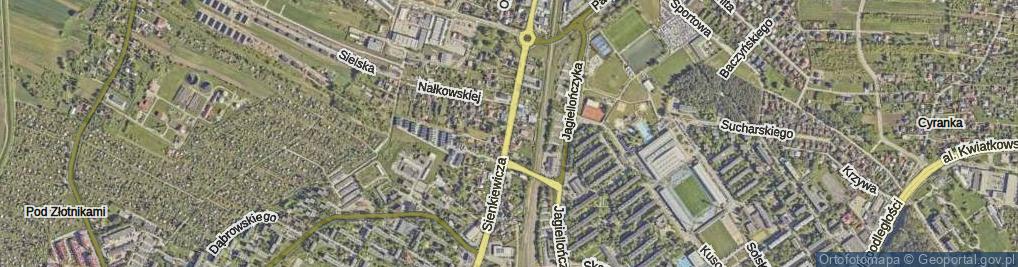 Zdjęcie satelitarne Sienkiewicza Henryka ul.