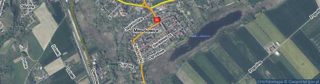 Zdjęcie satelitarne Sienkiewicza Henryka ul.