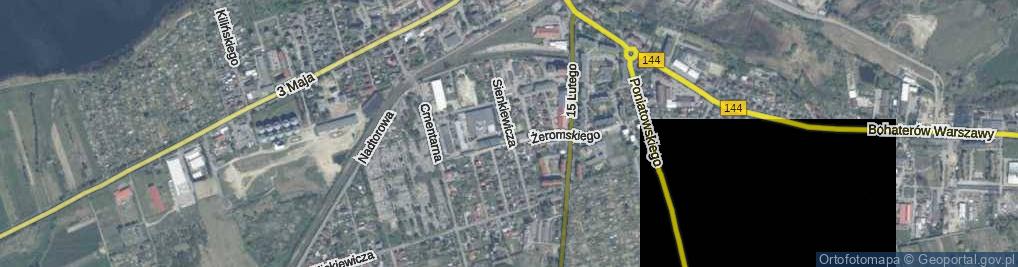 Zdjęcie satelitarne Sienkiewicza Henryka ul.