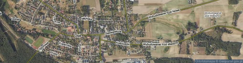 Zdjęcie satelitarne Sienkiewicza Henryka ul.