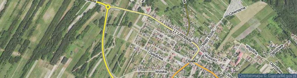 Zdjęcie satelitarne Sienkiewicza Henryka ul.