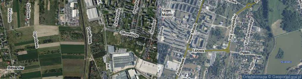 Zdjęcie satelitarne Sikorskiego Władysława, gen. ul.