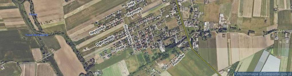 Zdjęcie satelitarne Sienkiewicza Henryka ul.