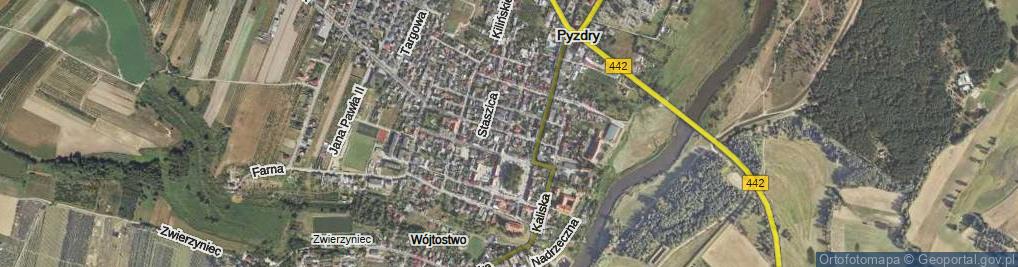 Zdjęcie satelitarne Sienkiewicza Henryka ul.