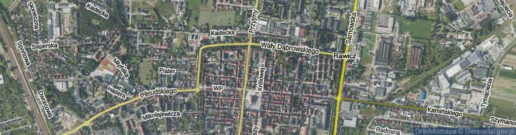 Zdjęcie satelitarne Sikorskiego Władysława, gen. ul.